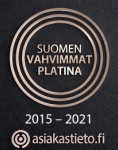 Suomen vahvimmat platina 2015 - 2021